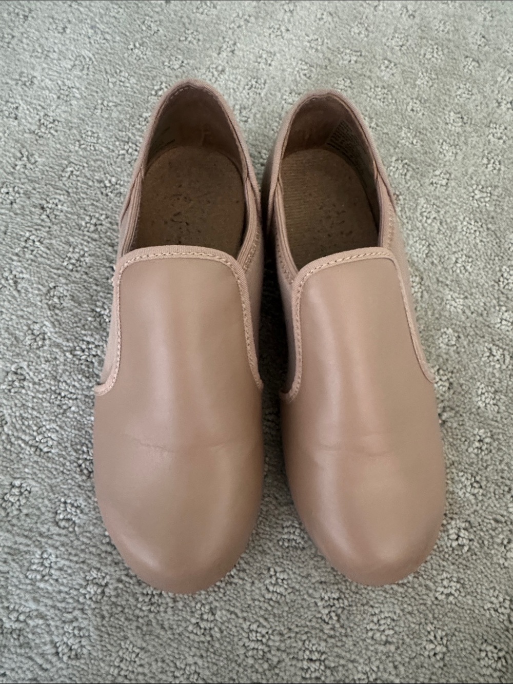 Weissman slip on tap shoes size 5am